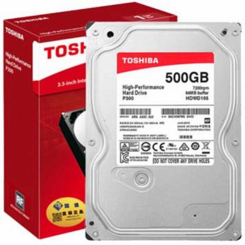 Toshiba Hard Disk 500GB 7200RPM Internal Drive